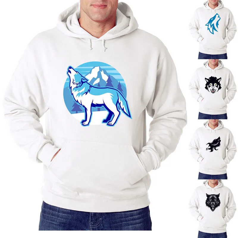 Popular Wolf Hooded Sweatshirt-Buy Cheap Wolf Hooded
