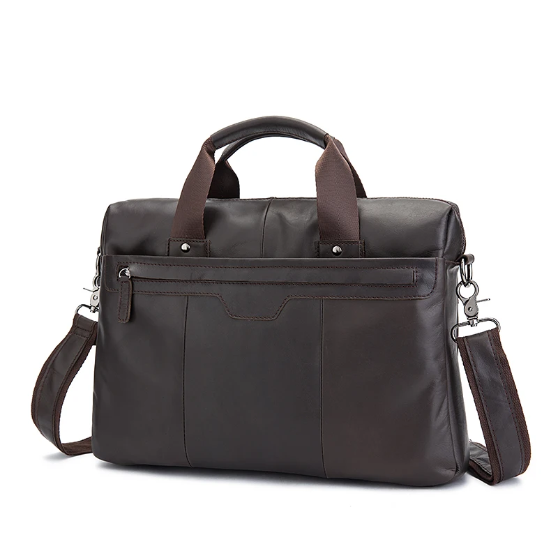 

2019 Sale Gelunhai Genuine Leather Men Bag Man Briefcase Laptop Business Men's Travel Bags Male Crossbody Shoulder Handbag8013