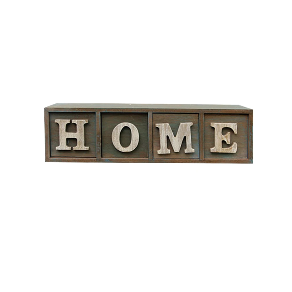  1pc Storage Box Durable Wooden Retro Unique Premium Decorative Storage Box for Bedroom Room Home - 33051949257
