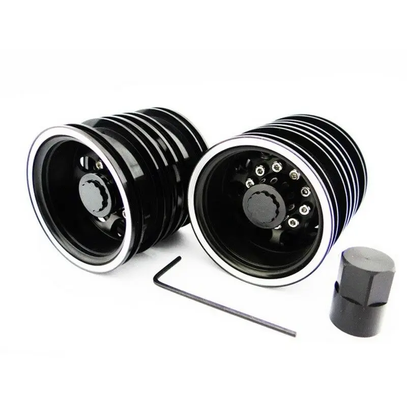 X Spede TTR114R01 черный алюминий 1/14 Tamiya трактор задние колеса | Игрушки и хобби