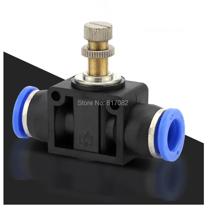Push in to connect inline Air Fitting Flow Speed Control OD 8MM 