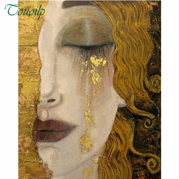 

full square Diamond embroidery DIY 5d Diamond Painting Cross Stitch Freyas Tears,woman,diamond mosaic sticker home decoration