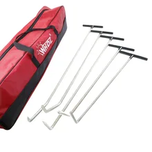 5 шт. Авто Средства ухода за кожей Дент удаления PDR стержень Tool Kit-град и Дин Ремонт стартовый набор