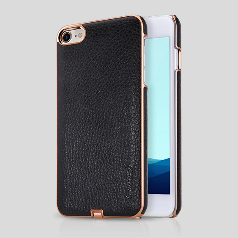 For iPhone 7 Case Nillkin N Jarl Wireless Charging Receiver Case Power Charging Transmitter Luxury PU