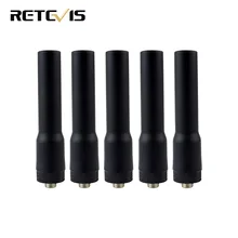5 шт. антенна двухдиапазонная VHF UHF 144/430 МГц SMA-F для Kenwood BAOFENG UV-5R BF-888S Retevis H777 Ham Радио C9004A