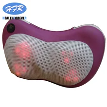 HFR-858-3D HealthForever Brand Luxury Neck Home&Car Massage Cushion Kneading and Shiatsu Machine Lumbar Massage Pillow with Heat