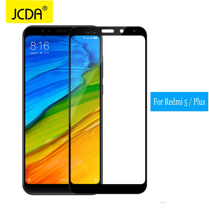 Закаленное Стекло для Xiaomi Redmi 5 плюс Экран протектор пленка Жесткая защита