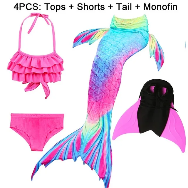 14-Colors-Girls-Swimming-Mermaid-Tail-with-Monofin-Bathing-Suit-Children-Ariel-the-Little-Mermaid-Tail.jpg_640x640 (22)