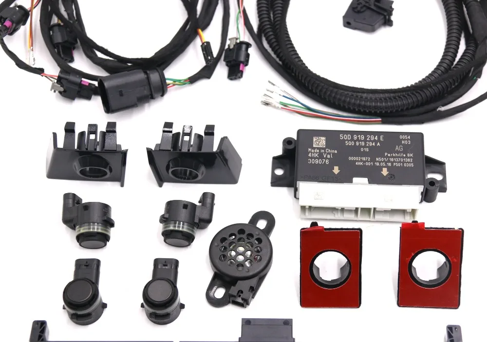 Front Parking Sensor Set Front PDC 8K OPS UPGRADE For AUDI A3 8V 2017 Faceift -