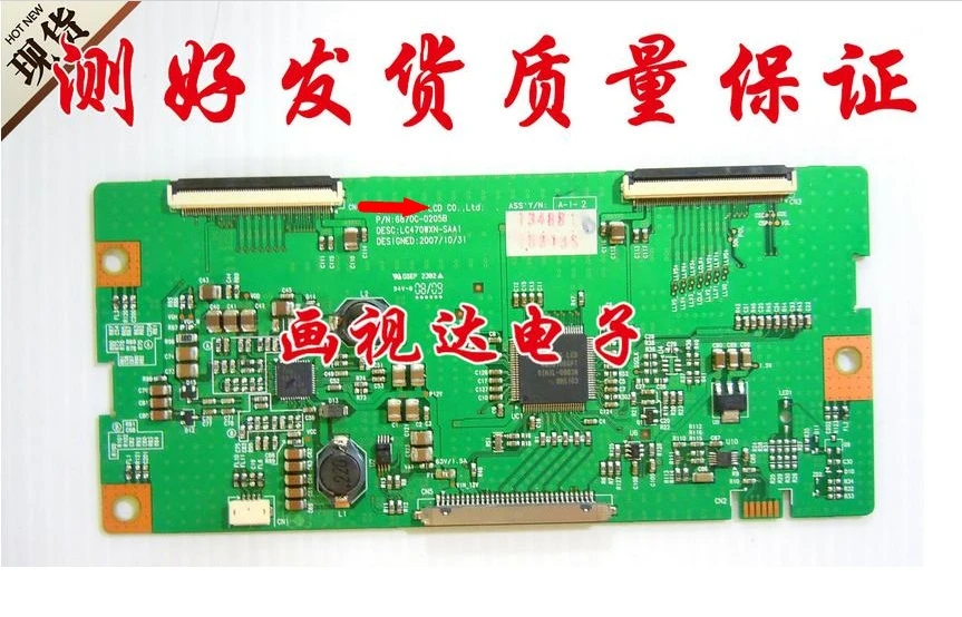 

Original lc470wxn-saa1 6870c-0205b lcd logic board connect with T-CON connect board