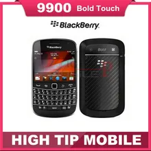 Unlocked Original BlackBerry 9900 Bold Touch Mobile Phone Internal 8GB Memory 3G 5MP Camera Refurbished Smartphone