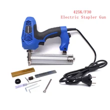 425 K/F30 обрамляющий Метчик электрический степлер пистолет 2 в 1 бредовые гвозди и штапель с 600 гвоздями электрические электроинструменты