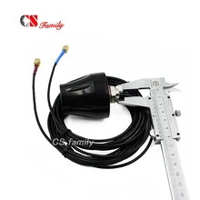 IP67 Водонепроницаемый RHCP gps ГЛОНАСС 2G 3g 4G антенна, LTE ГЛОНАСС комбинированная антенна, GNSS/SMA male LTE/RP-SMA male(внутреннее отверстие