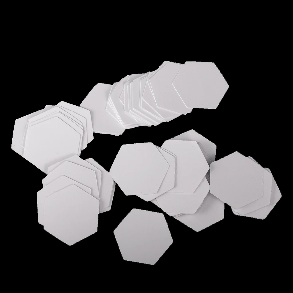 200pcs Hexagon Paper Quilting Templates Paper Piecing DIY Patchwork 16/26mm