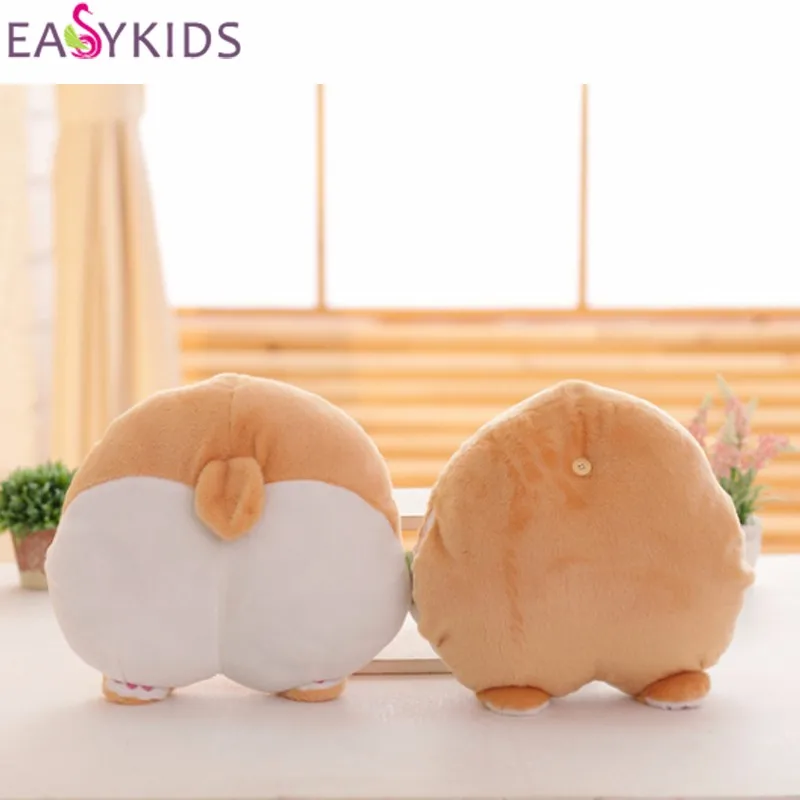 3836cm 4242cm Cartoon Figure Corgi Sexy Hip Plush Dolls Pillow Buttocks Cushion Soft Stuffed Animal Doll Kids Toys  (5)