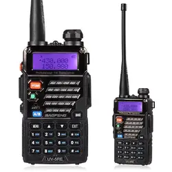 Рация Baofeng UV-5RE Dual Band Радио 136-174 МГц и 400-520 Mhz ручной Портативный uv5re двухстороннее радио
