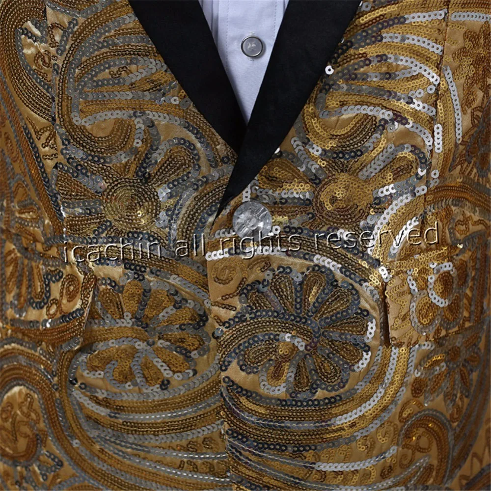 Блейзер masculino Для мужчин Blazer Sequin концерт куртка сценический костюм Homme Рождество Блейзер Для мужчин Блейзер Hombre