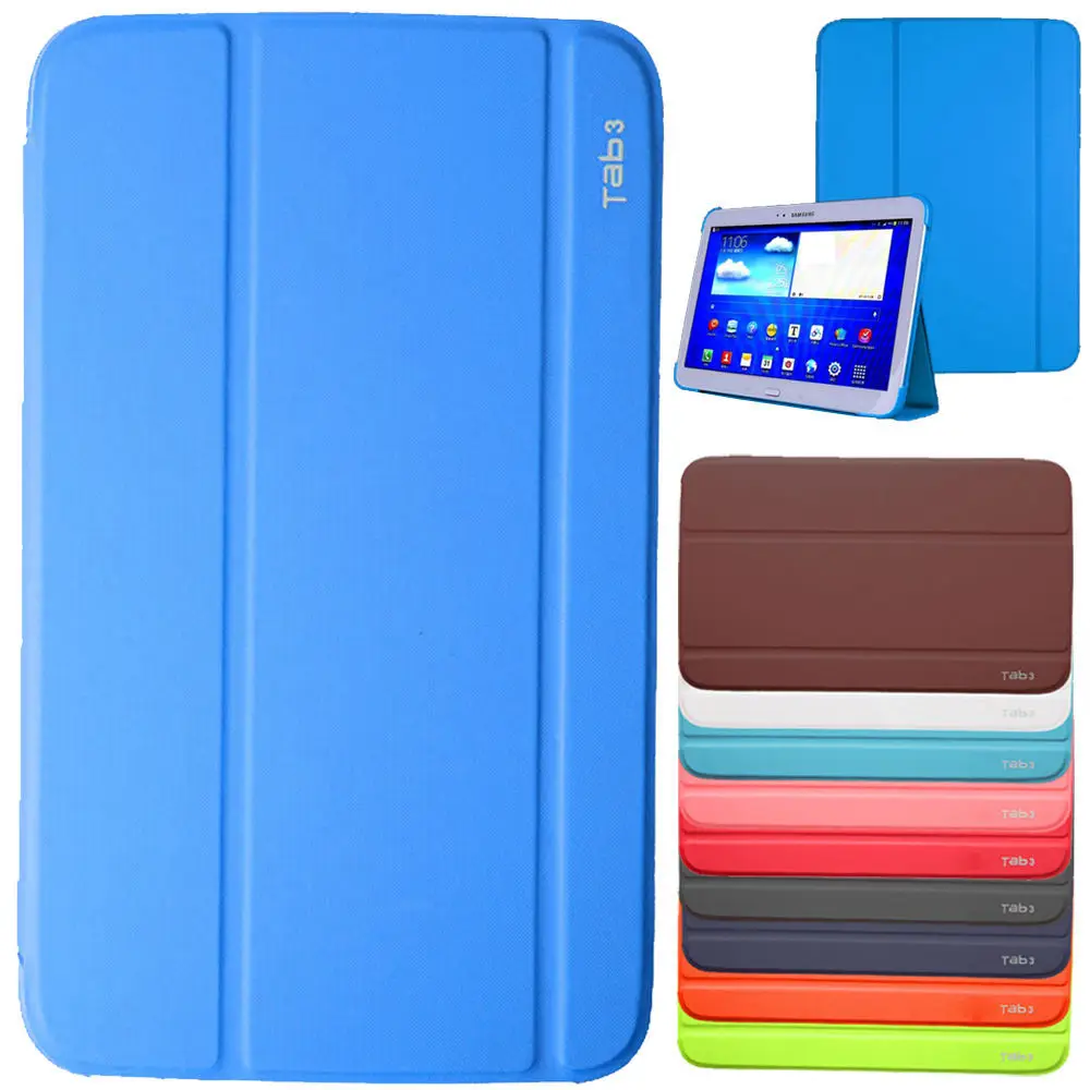 Business Ultra Slim Thin Leather Original Case BOOK Cover For Samsung Galaxy Tab 3 10.1 Inch P5200 P5210 P5220 | Компьютеры и офис