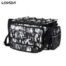 Lixada 45*26*23 см водонепроницаемая рыболовная сумка большой емкости многофункциональная приманка рыболовные снасти пакет наружные Наплечные сумки