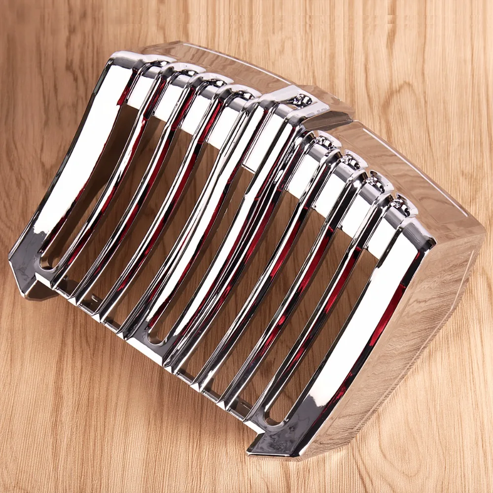Chrome Precision Oil Cooler Cover For Harley M8 Touring Electra Street