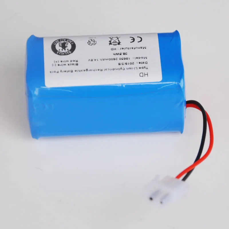 14,8 V 2600mAh пылесос перезаряжаемый аккумулятор замена для chuwi ilife A6 v7 V7S Pro подметальная машина Робот