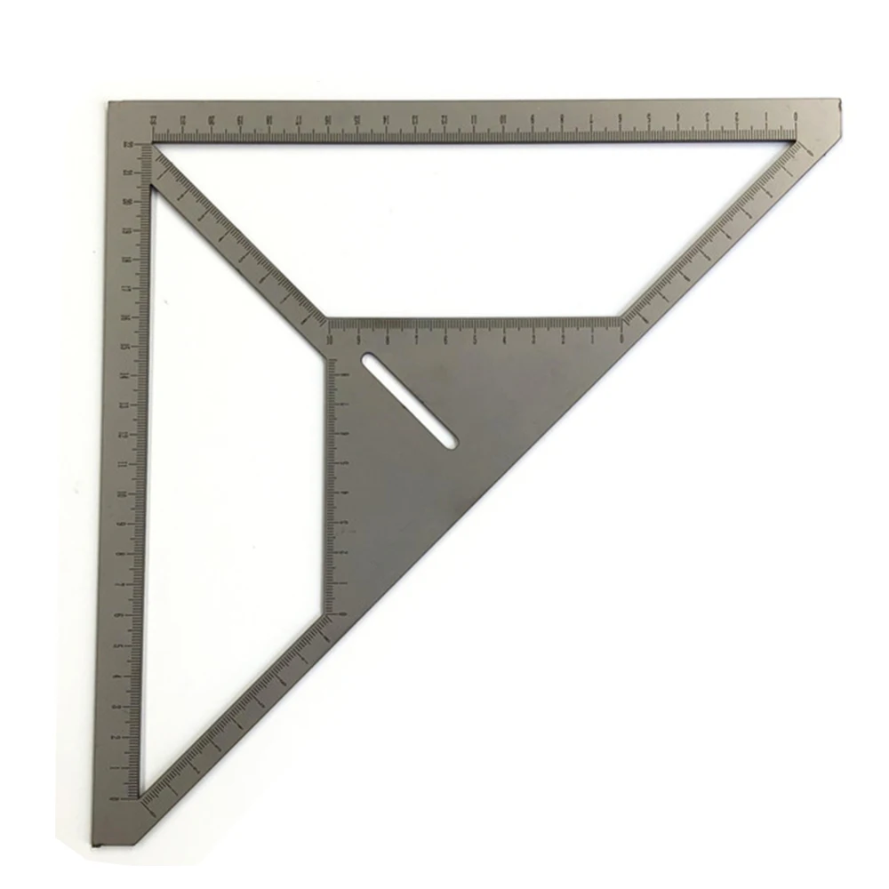 Economic Multifunction Pattern Tile Ruler Floor Drain Ruler Bricklayer Stainless Steel Triangle Ruler Flower Builder