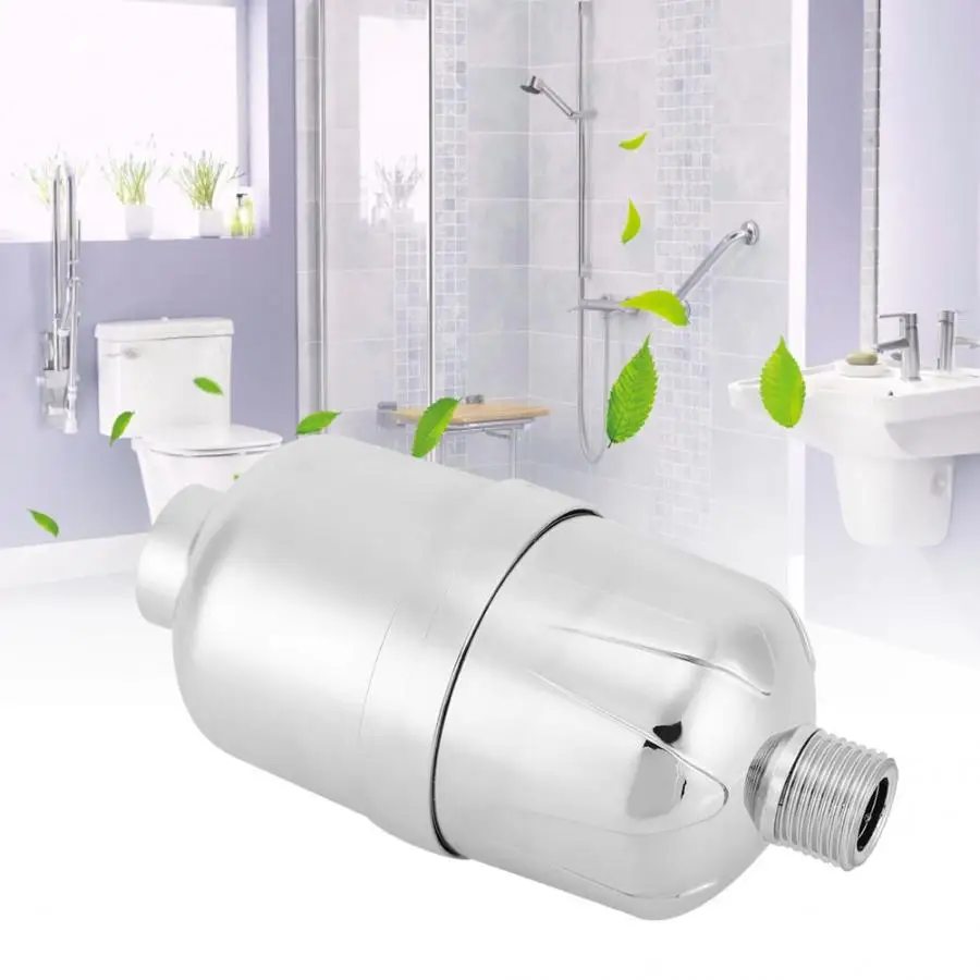 

G1/2" Bathing Shower Filter Bathroom Showering Water Purifier Chlorine Filtration Bath Water Filter