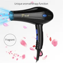 Профессиональный парикмахерский фен для волос отрицательный ионный фен электрический фен 2200 Вт Мощный сушильный инструмент для укладки волос