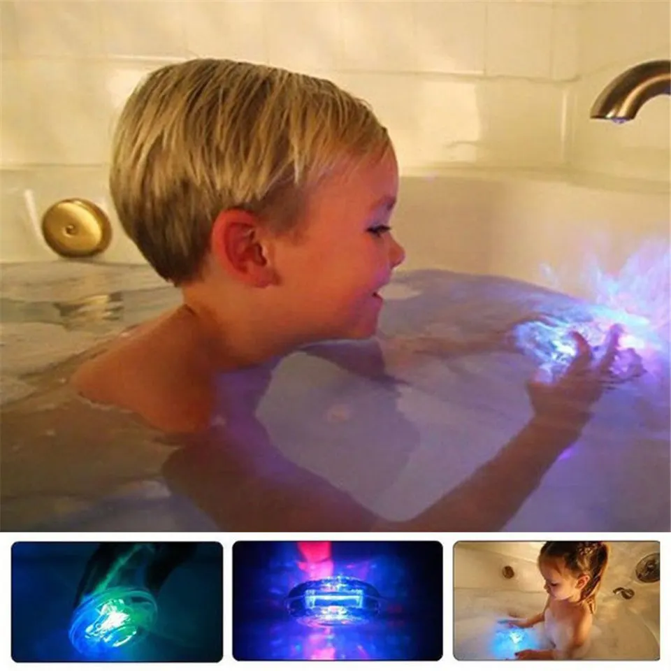 

Led Light Toys Waterproof Funny Bathroom Bathing Tub LED Light Toy for Kids