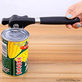 

20pcs Multifunction Safety Side Cut Manual Can Opener Hand-actuated Can Opener Side Cut Easy Grip Openers Stainless Steel