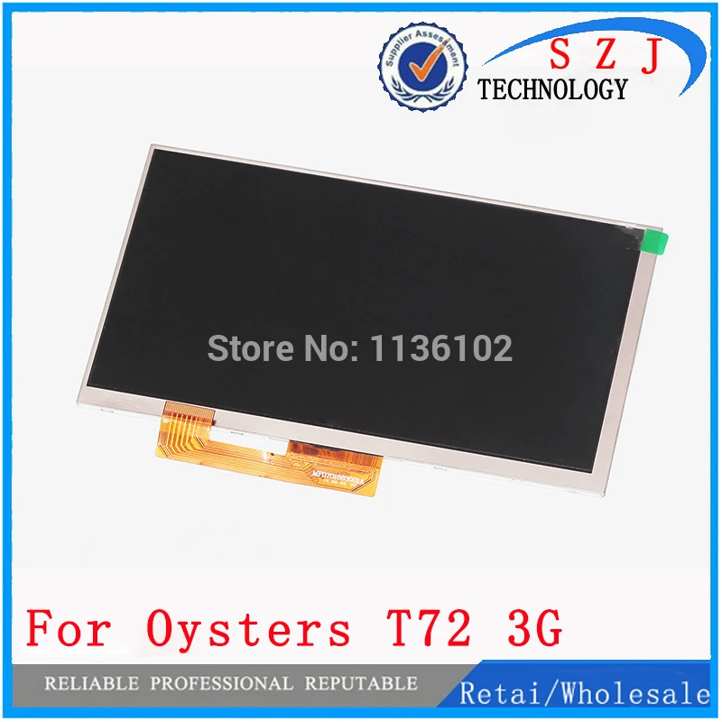 New 7'' inch LCD Display For Oysters T72 3G Tablet LCD Display 163*97mm 1024x600 30Pin Screen Panel Free Shipping New 7'' inch LCD Display For Oysters T72 3G Tablet LCD Display 163*97mm 1024x600 30Pin Screen Panel Free Shipping