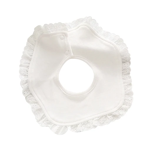 3 PCS Cute Lace Baby Girls Bib Pink White Princess Bib For Girls Infant Baby Saliva Towels Burp Clothes Baby Girls Clothing (13)