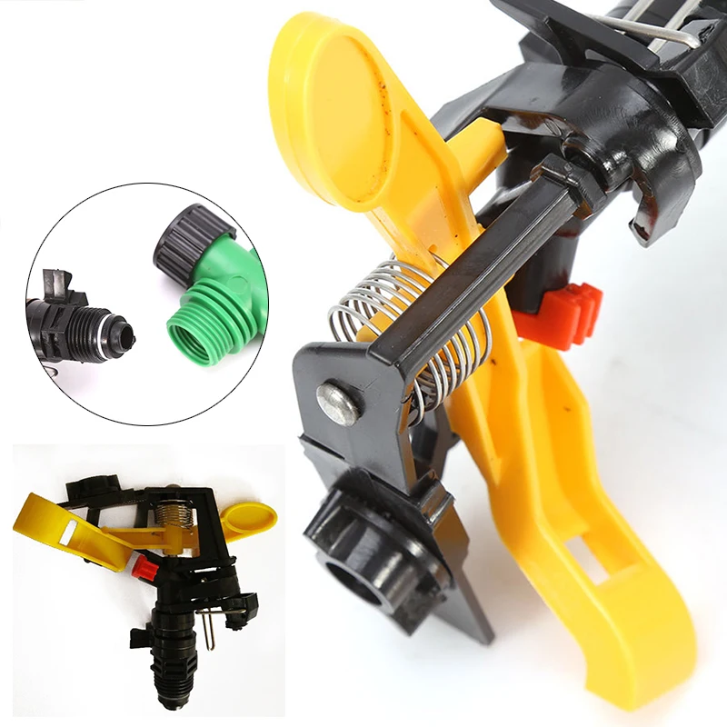 1Pc Adjustable Garden Irrigation Lawn Rotating Spray Sprinkler Watering Nozzle 360