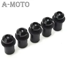 universal Aluminum motorcycle motorcycle swingarm spools slider bolts screw Windscreen Bolt cnc Windshield Windscreen