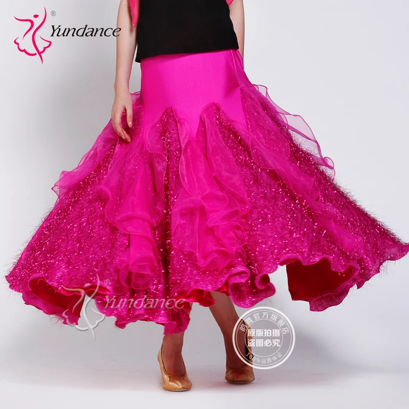 Companionship dance expansion skirt to practice isointernational skirt square dance ballroom