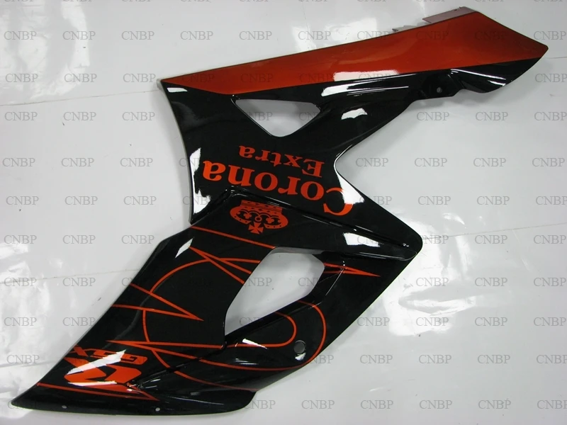GSX R1000 2005 2006 K5 Abs обтекатель R 1000 05 обтекатели GSXR 06 черный красный Abs|Пластиковые и