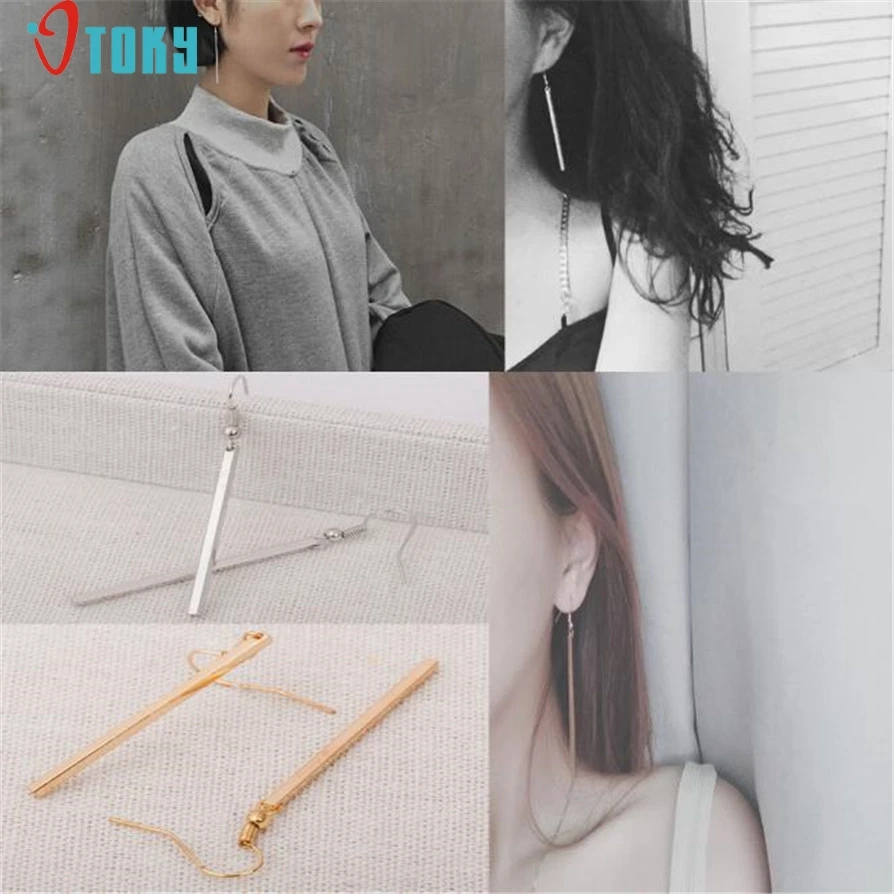 OTOKY Gussy Life 1 пара прямоугольные серьги модные женские ювелирные наборы Mar10|earrings