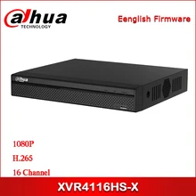 Сетевой видеорегистратор Dahua XVR4116HS-X 16-канальный видеорегистратор пятиядерный ГП брод 720P компактный 1U цифрового видео Регистраторы поддерживает HDCVI/AHD TVI/CVBS/IP видео входов