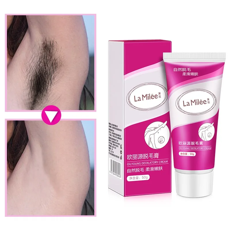 LAMILEE Painless Depilatory Cream Legs Depilation Cream Hair Removal Armpit Hair Remove Cream For Women&Men Wax Bean
