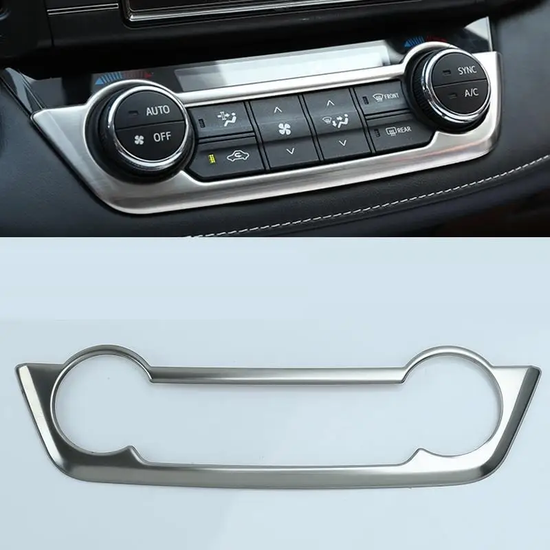 

Control system Air conditioner automobile upgraded car styling accessories accessory protecter bright sequins 16 FOR Toyota RAV4