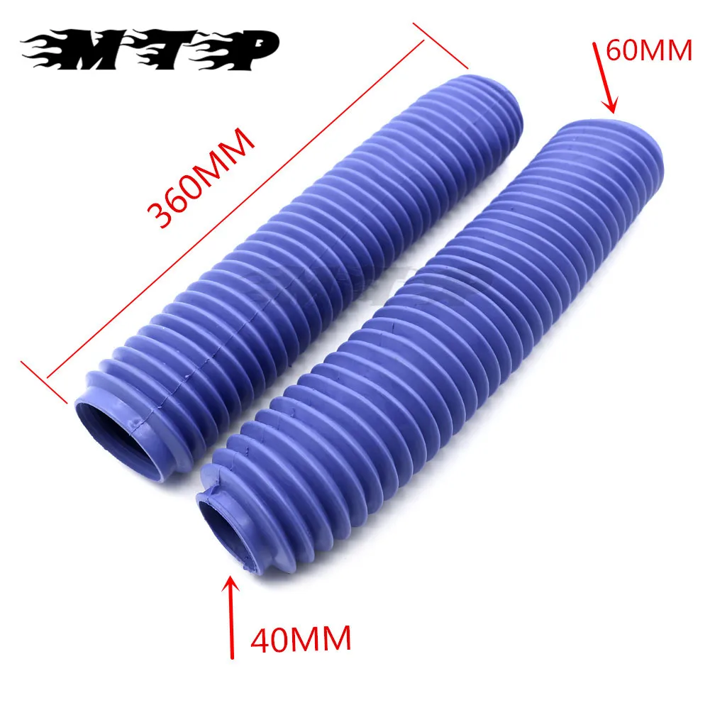 

Motorcycle 360mm Front Forks Protector Shock Absorber Boots For KTM DRZ YZ WR KX KLX RM RMZ RMX DR Motocross ATV
