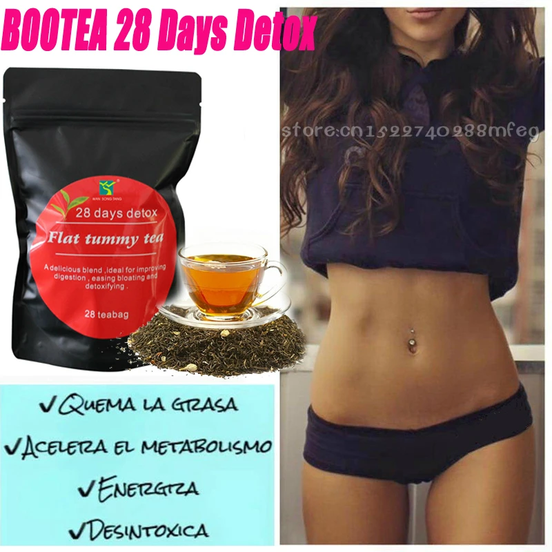 

28 Days Natural Slimming Tea Fat Burning Tea for Weight Losing Slimming Healthy Skinny 2019 DETOX Flat Tummy Tea Fat Burner