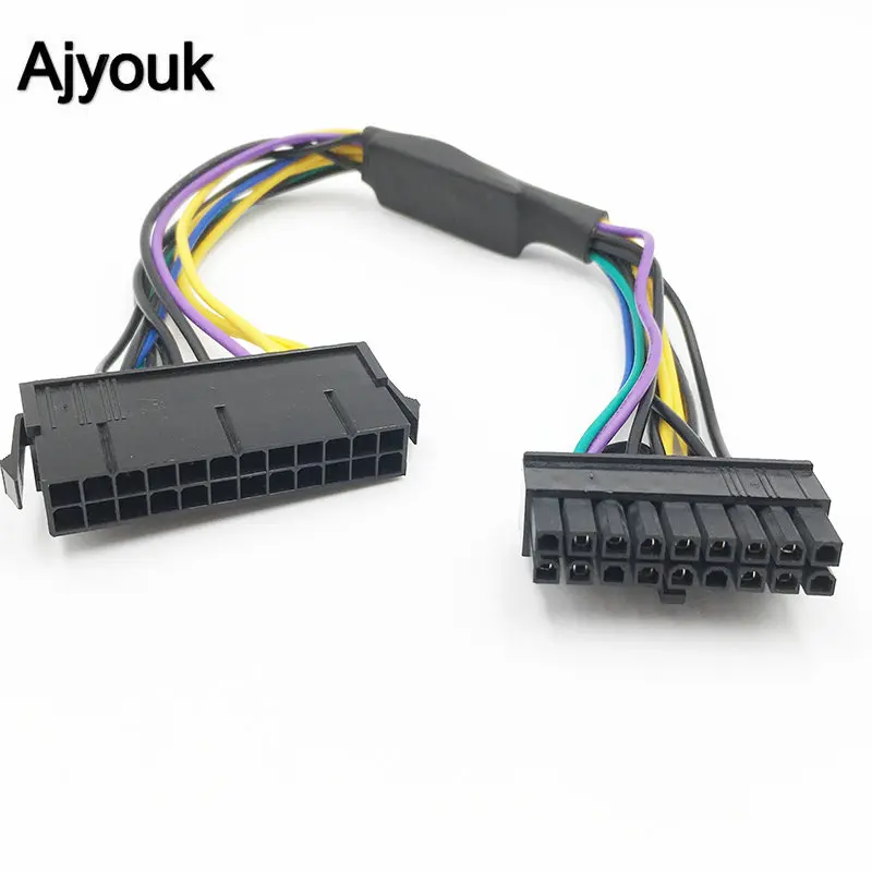 

Power Supply Cable 24Pin to 18Pin PSU ATX Motherboard Adapter Converter Cord For HP Z620 Z420 Computer Cable M/F 30CM 18AWG