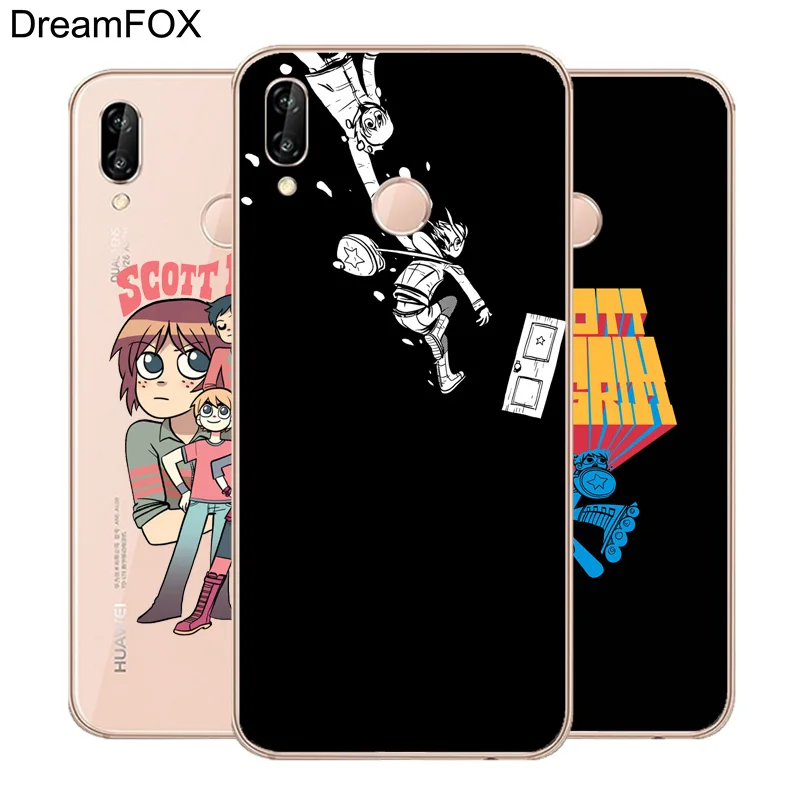 DREAMFOX N197 для мужчин Скотт Пилигрим против всего мира Мягкий ТПУ силиконовый чехол