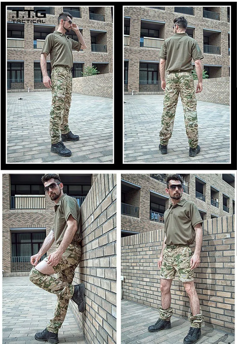 TTGTACTICAL быстросохнущие тактические брюки на молнии мужские Трекинговые дышащие армейские брюки на открытом воздухе походные армейские