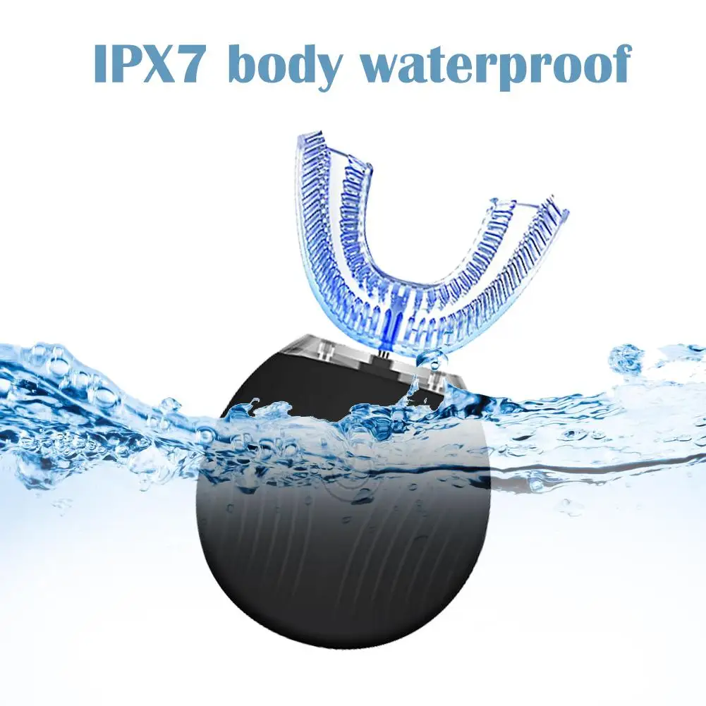 Escova de Dentes à Prova Blu-ray Totalmente Automático Branqueamento Dwaterproof Água Inteligente Variável-frequência Carregamento Usb 7 escova de dentes carregamento usb