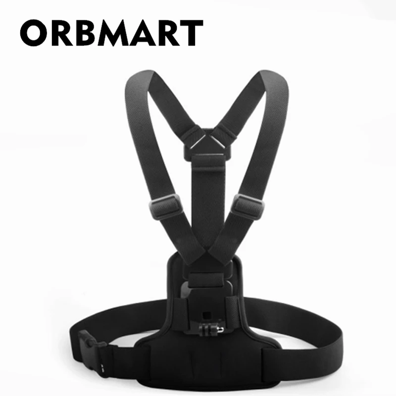 Orbmart Stabile Petto Body Cinghia Della Cinghia Per Gopro Go Pro Hero 4 3 + 3 2 Xiaomi Yi Xiaoyi Sjcam Sj4000 S60 S70 Wifi Telecamere Sport