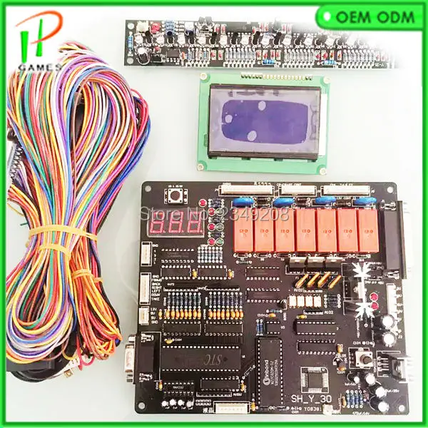 

Doll / Gift Machine Crane Machine Parts Good Quality Game PCB Board Wire Harness/ Arcade Machine DIY accessories
