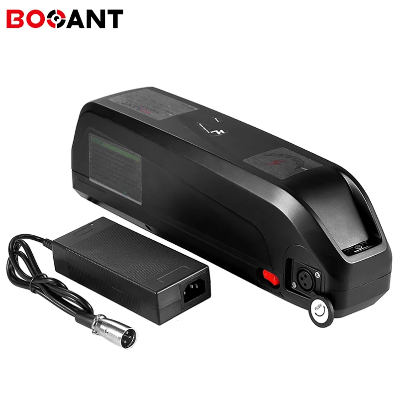 Discount 36V 48V 51.8V 52V 10Ah Down Tube ebike battery for Bafang 250W 350W 500W Brushless Motor 14S 52V electric bike lithium battery 0