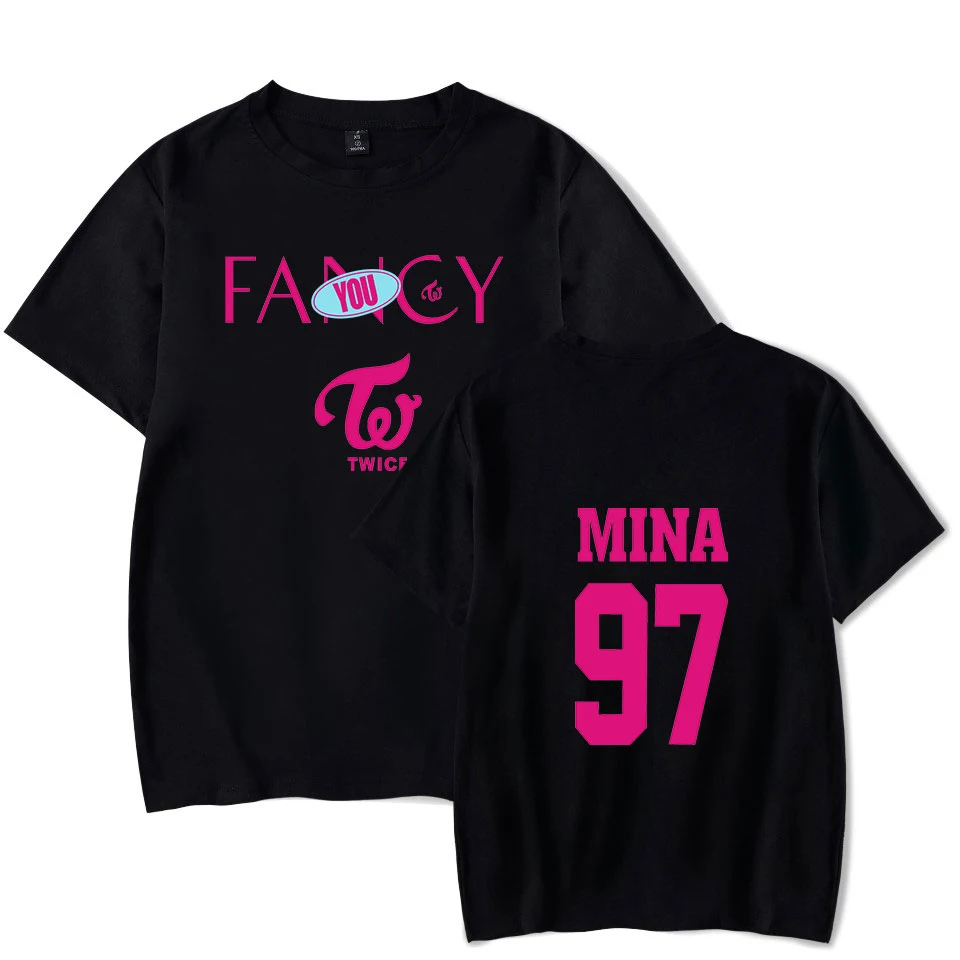 Новая модная футболка с коротким рукавом DAHYUN 98 Harajuku удобная Мужская/Женская для